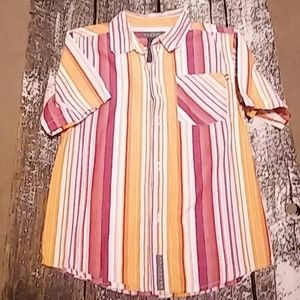 Kenneth Cole Reaction stripes shirt